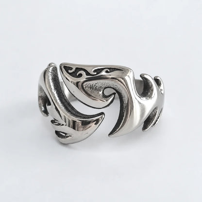 tribal ring white background product view